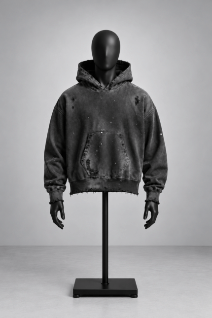 Charcoal Oversized Hoodie